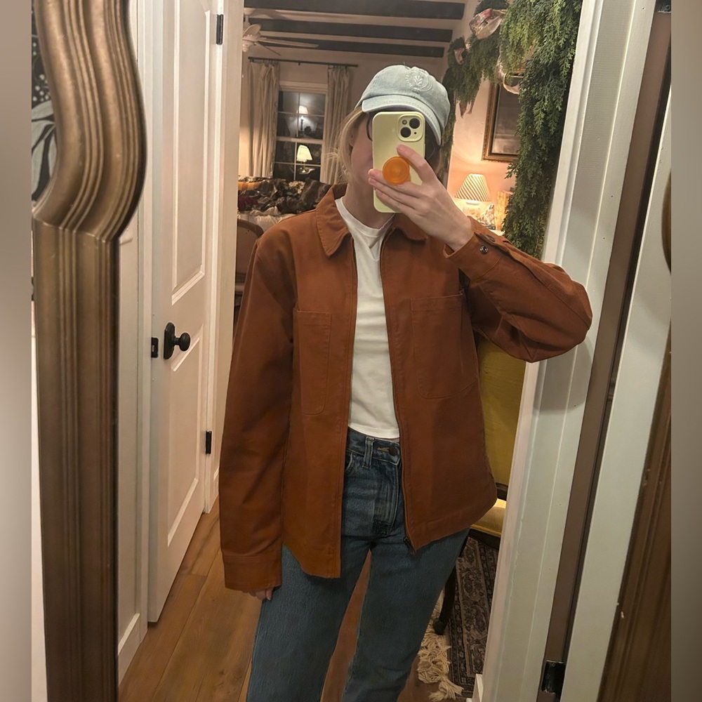 Katin 100% Cotton Rust Workwear Jacket - Sz S